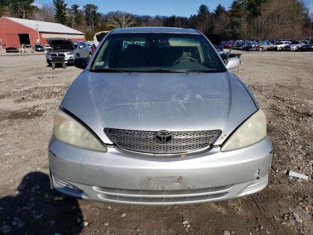 4T1BE32K02U614712 - 2002 TOYOTA CAMRY LE SILVER photo 5