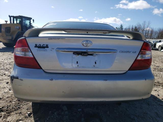 4T1BE32K02U614712 - 2002 TOYOTA CAMRY LE SILVER photo 6