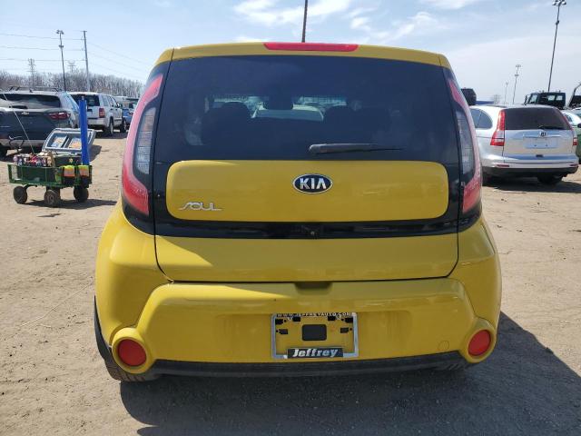 KNDJX3A50F7134437 - 2015 KIA SOUL ! YELLOW photo 6