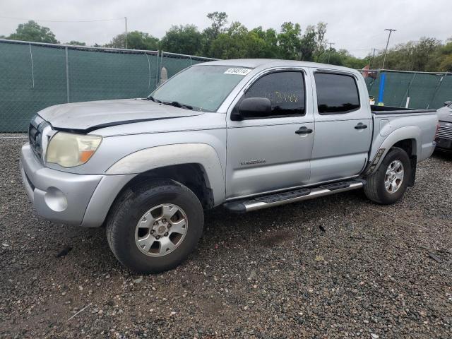 3TMJU62N88M054613 - 2008 TOYOTA TACOMA DOUBLE CAB PRERUNNER SILVER photo 1