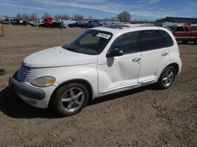 3C8FY4BB41T307649 - 2001 CHRYSLER PT CRUISER WHITE photo 1