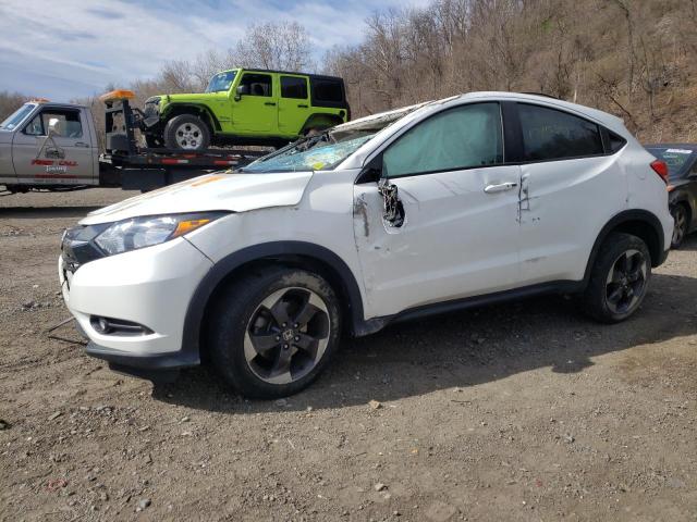 3CZRU6H52JM700318 - 2018 HONDA HR-V EX WHITE photo 1