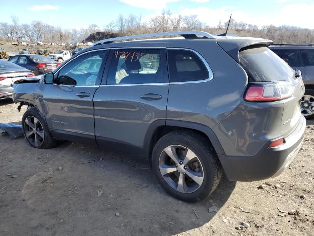 1C4PJMDX4KD391367 - 2019 JEEP CHEROKEE LIMITED GRAY photo 2