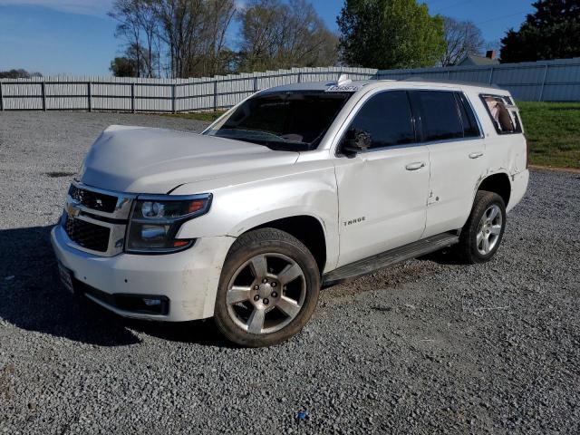 1GNSKBKC4GR396114 - 2016 CHEVROLET TAHOE K1500 LT WHITE photo 1