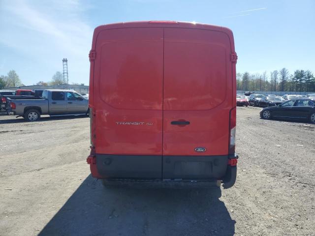 1FTYE2CM4HKA96083 - 2017 FORD TRANSIT T-150 RED photo 6