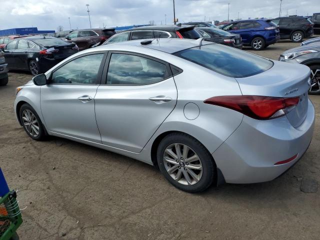 KMHDH4AE2FU279069 - 2015 HYUNDAI ELANTRA SE SILVER photo 2