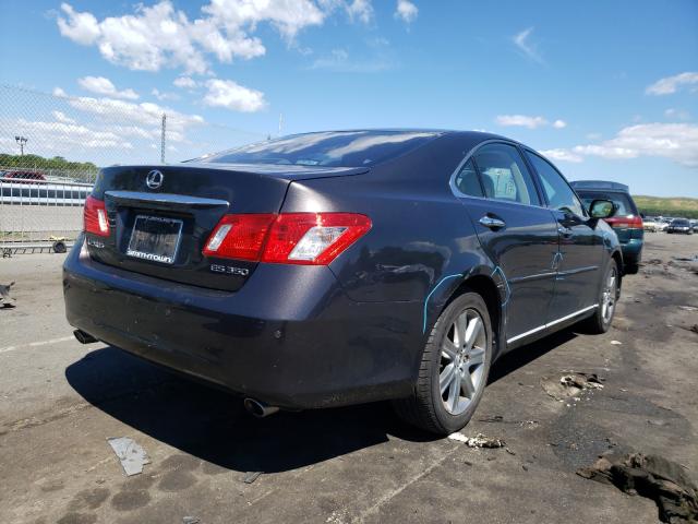 JTHBJ46G482234125 - 2008 LEXUS ES 350 GRAY photo 4