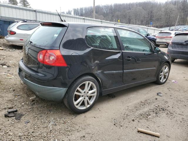 WVWAR71K87W141375 - 2007 VOLKSWAGEN RABBIT BLACK photo 3