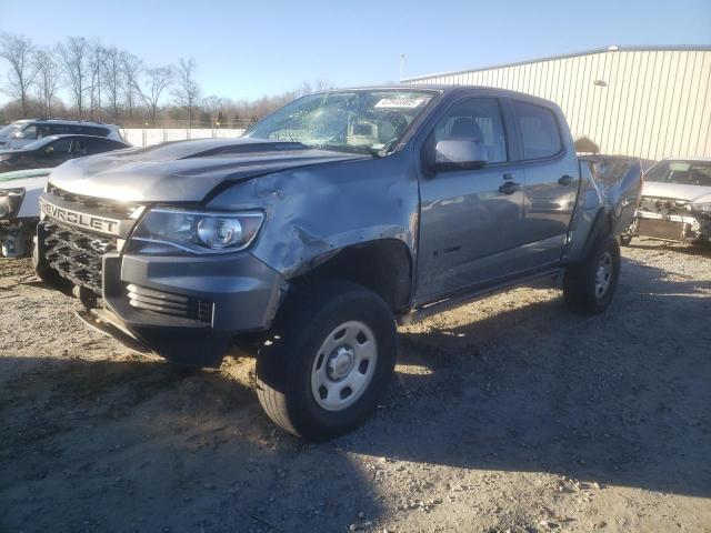 1GCPTEE12M1164645 - 2021 CHEVROLET COLORADO ZR2 SILVER photo 1