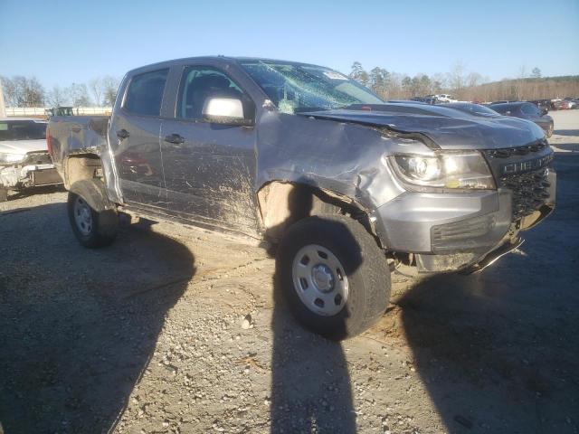 1GCPTEE12M1164645 - 2021 CHEVROLET COLORADO ZR2 SILVER photo 4