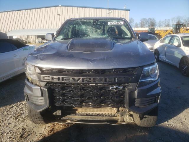 1GCPTEE12M1164645 - 2021 CHEVROLET COLORADO ZR2 SILVER photo 5