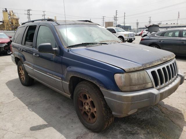 1J4GX38S02C238251 - 2002 JEEP GRAND CHER SPORT BLUE photo 4