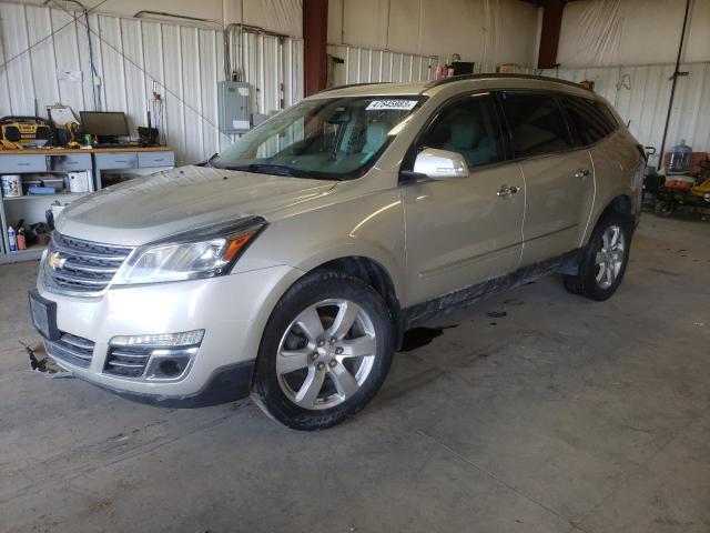 1GNKVJKDXGJ222153 - 2016 CHEVROLET TRAVERSE LTZ TAN photo 1