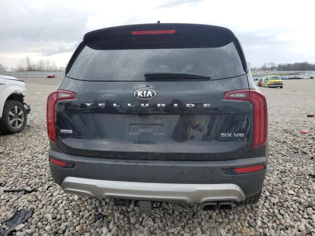 5XYP5DHC0LG048571 - 2020 KIA TELLURIDE SX BLACK photo 6