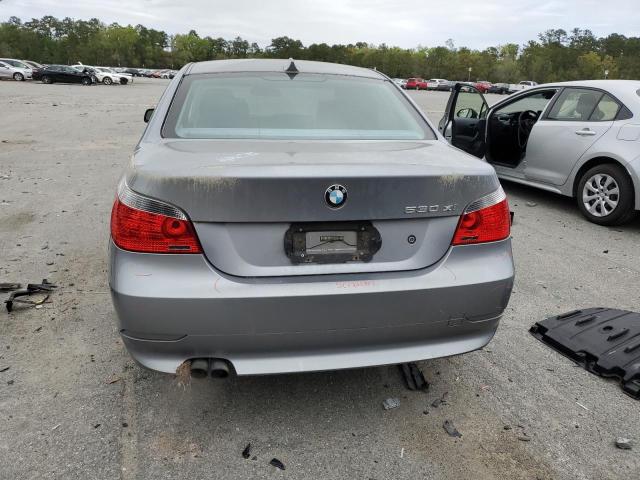 WBANF73576CG68535 - 2006 BMW 530 XI SILVER photo 6