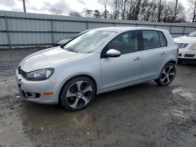 WVWDB7AJ2CW294997 - 2012 VOLKSWAGEN GOLF GRAY photo 1
