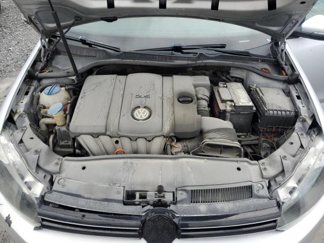 WVWDB7AJ2CW294997 - 2012 VOLKSWAGEN GOLF GRAY photo 11