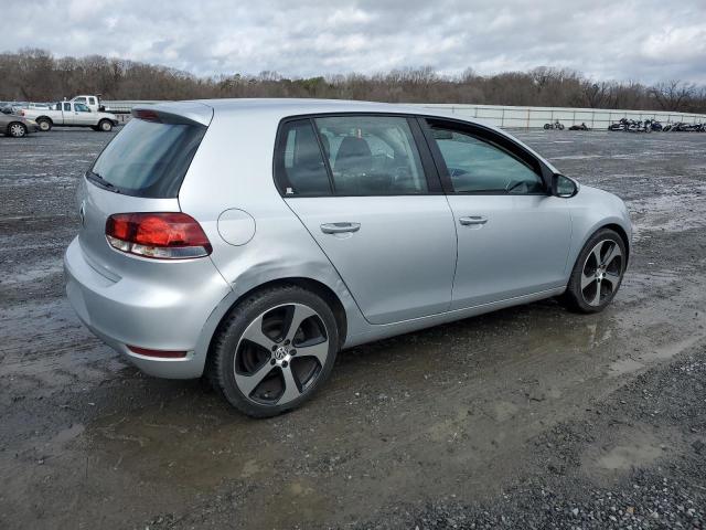 WVWDB7AJ2CW294997 - 2012 VOLKSWAGEN GOLF GRAY photo 3