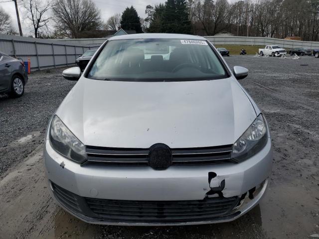 WVWDB7AJ2CW294997 - 2012 VOLKSWAGEN GOLF GRAY photo 5