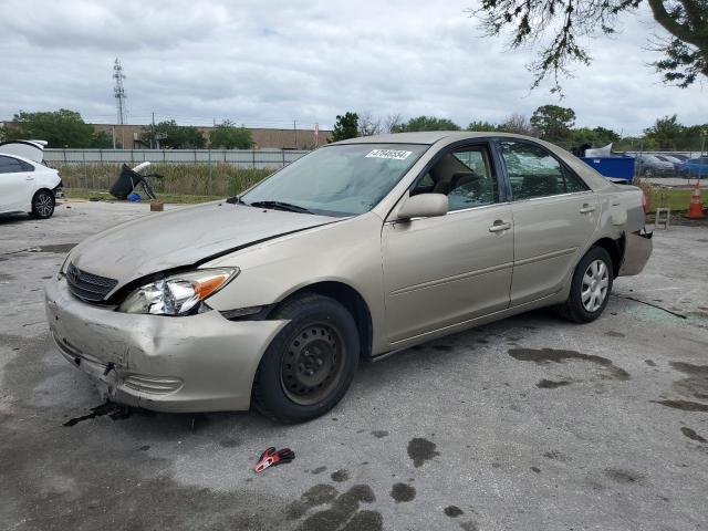 4T1BE32K83U223003 - 2003 TOYOTA CAMRY LE GOLD photo 1