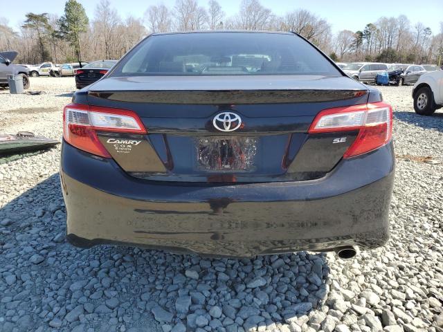 4T1BF1FK9CU600918 - 2012 TOYOTA CAMRY BASE BLACK photo 6