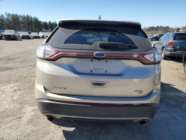 2FMPK4J86HBB14272 - 2017 FORD EDGE SEL GOLD photo 6