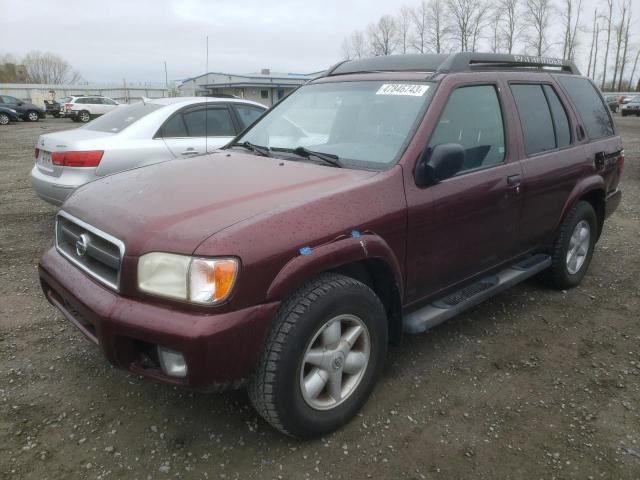 JN8DR09Y42W706344 - 2002 NISSAN PATHFINDER LE 栗色 照片 1