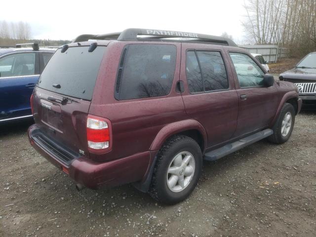 JN8DR09Y42W706344 - 2002 NISSAN PATHFINDER LE 栗色 照片 3