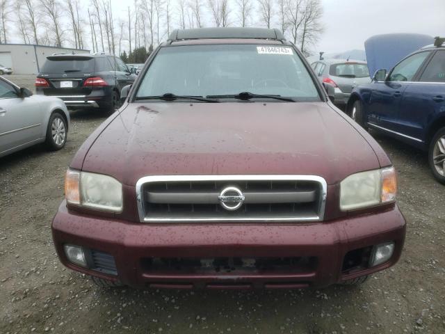 JN8DR09Y42W706344 - 2002 NISSAN PATHFINDER LE 栗色 照片 5