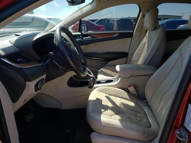 5LMCJ2C95KUL45142 - 2019 LINCOLN MKC SELECT Կարմիր լուսանկար 7