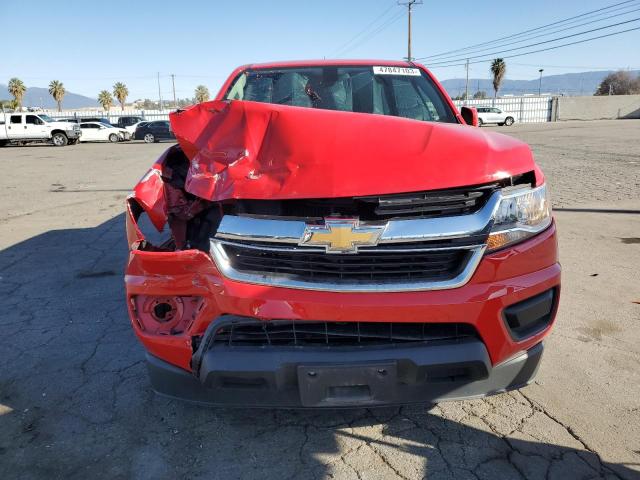 1GCGSBEA8K1126450 - 2019 CHEVROLET COLORADO RED photo 5