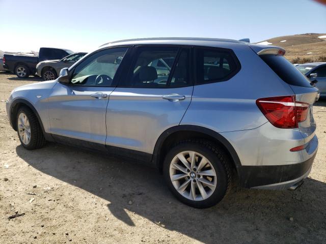 5UXWX9C57D0A20495 - 2013 BMW X3 XDRIVE28I BLUE photo 2