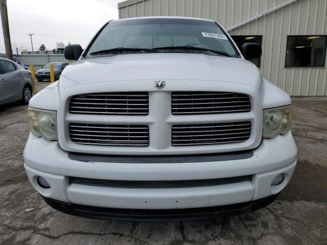 1D7HA18D83S329931 - 2003 DODGE RAM 1500 ST WHITE photo 5