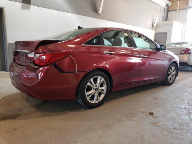 5NPEC4AC8CH394156 - 2012 HYUNDAI SONATA SE BURGUNDY photo 3