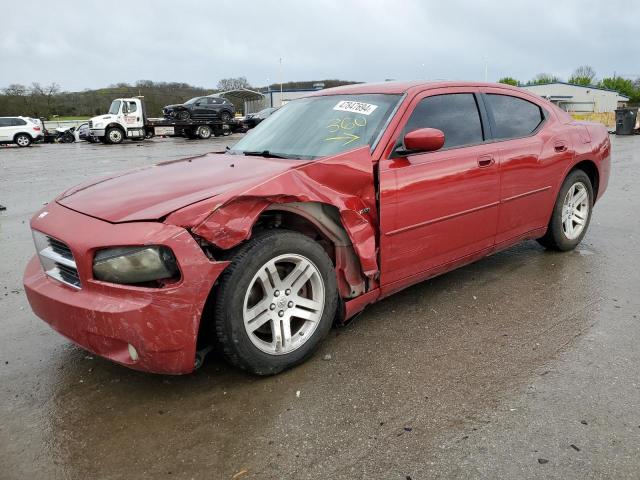 2B3KA53H57H616708 - 2007 DODGE CHARGER R/T RED photo 1