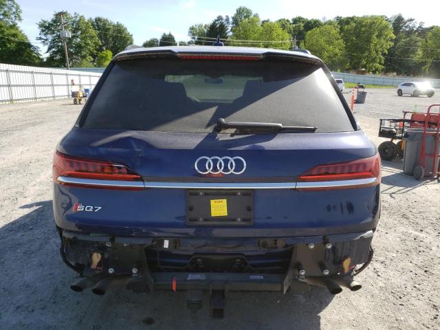 WA1AWAF76LD009631 - 2020 AUDI SQ7 PREMIUM PLUS BLUE photo 6