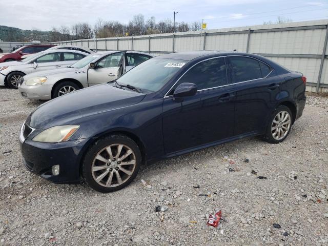 JTHCK262985016383 - 2008 LEXUS IS 250 BLUE photo 1