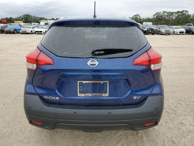 3N1CP5CV7LL572223 - 2020 NISSAN KICKS SV BLUE photo 6