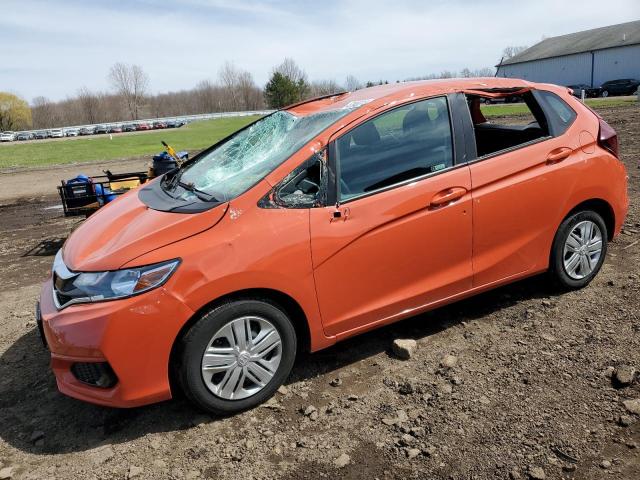 3HGGK5H45LM703559 - 2020 HONDA FIT LX ORANGE photo 1