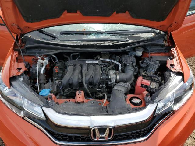 3HGGK5H45LM703559 - 2020 HONDA FIT LX ORANGE photo 11