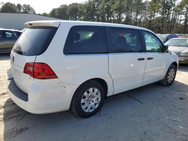 2C4RVAAG0CR276800 - 2012 VOLKSWAGEN ROUTAN S WHITE photo 3