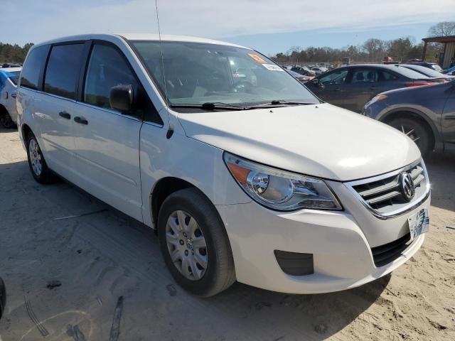 2C4RVAAG0CR276800 - 2012 VOLKSWAGEN ROUTAN S WHITE photo 4