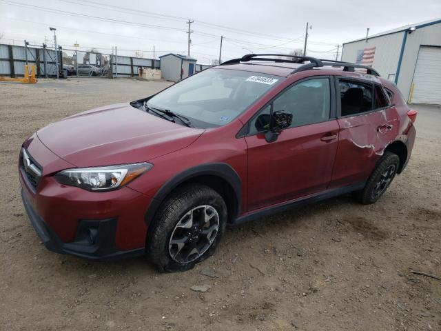 JF2GTADC8JH331459 - 2018 SUBARU CROSSTREK PREMIUM 栗色 照片 1