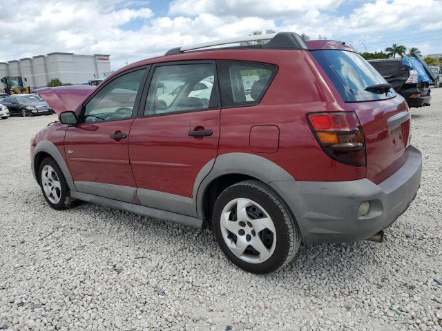 5Y2SL65858Z421656 - 2008 PONTIAC VIBE RED photo 2