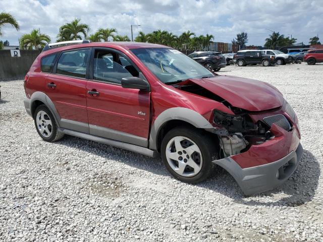 5Y2SL65858Z421656 - 2008 PONTIAC VIBE RED photo 4