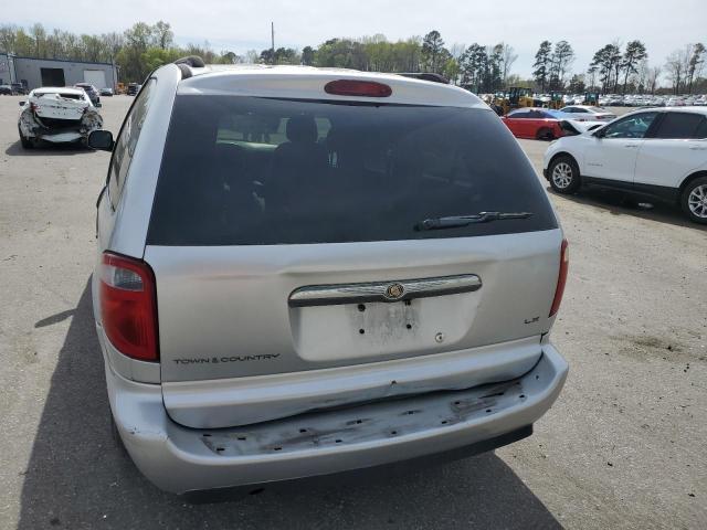 2A4GP44R56R873231 - 2006 CHRYSLER TOWN & COU LX SILVER photo 6