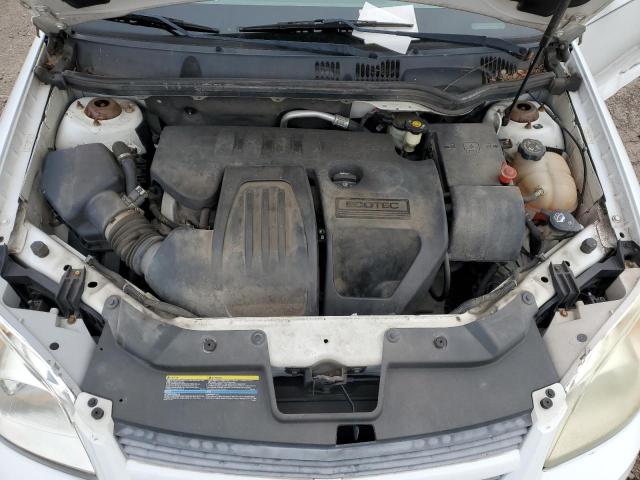 1G1AK55F577303651 - 2007 CHEVROLET COBALT LS WHITE photo 11