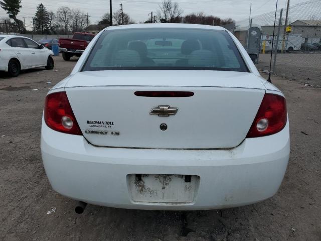 1G1AK55F577303651 - 2007 CHEVROLET COBALT LS WHITE photo 6