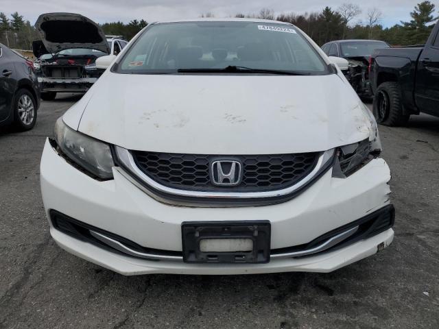 2HGFB2F55EH516541 - 2014 HONDA CIVIC LX WHITE photo 5