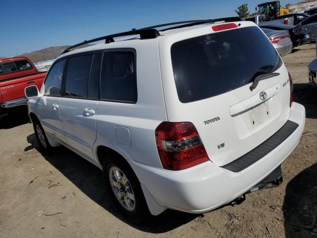 JTEDP21A640035417 - 2004 TOYOTA HIGHLANDER BASE WHITE photo 2